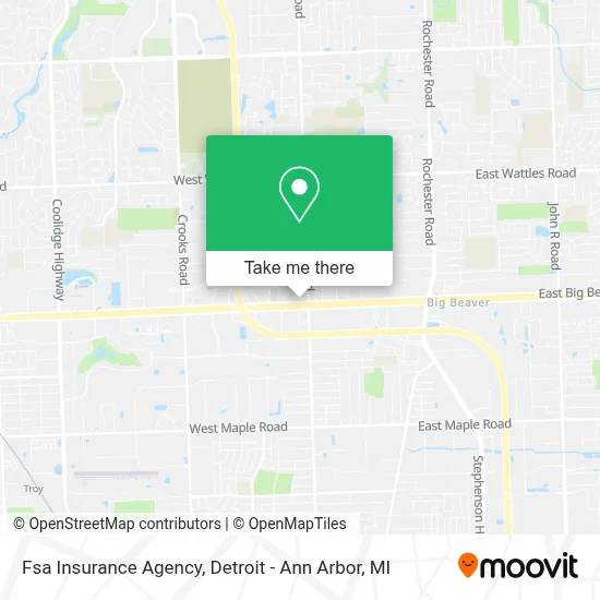 Fsa Insurance Agency map