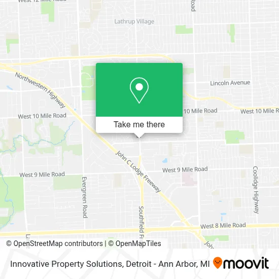 Innovative Property Solutions map