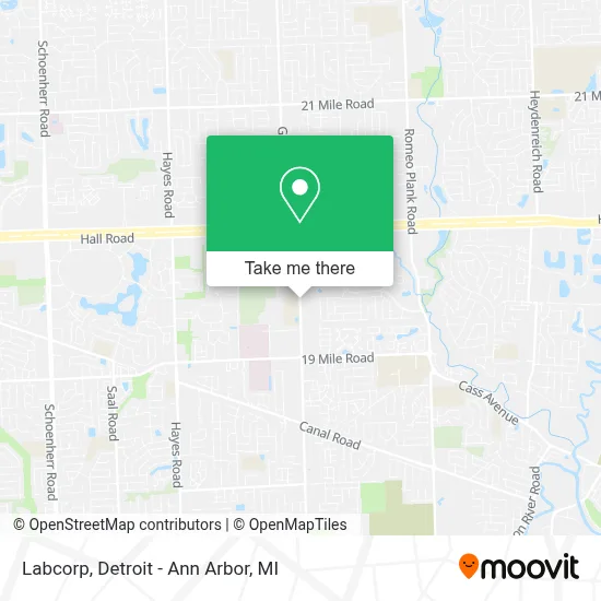 Labcorp map