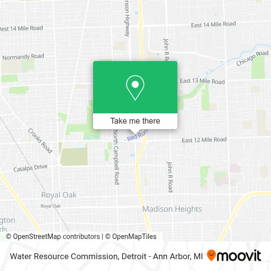 Water Resource Commission map