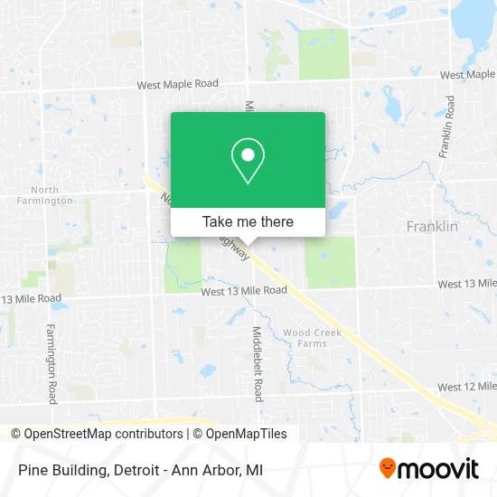 Pine Building map