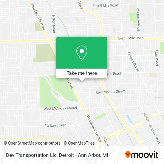 Dev Transportation Llc map