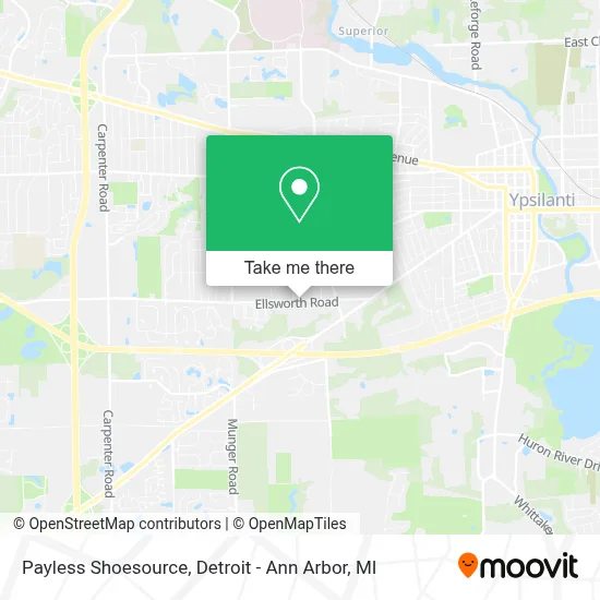 Payless Shoesource map