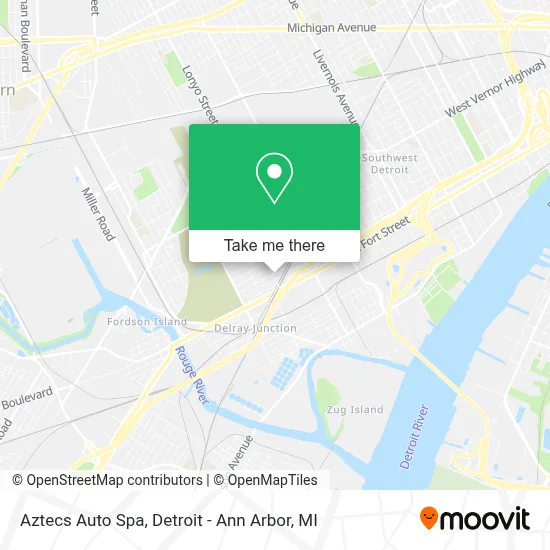 Aztecs Auto Spa map