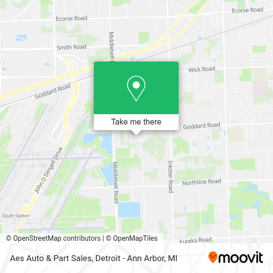 Aes Auto & Part Sales map
