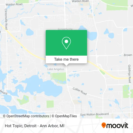Hot Topic map