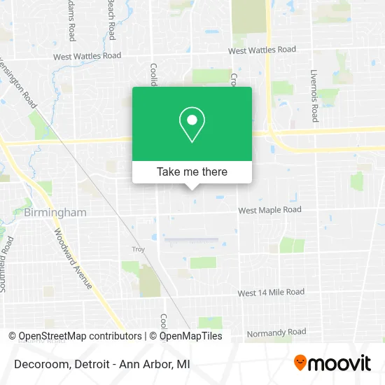 Decoroom map