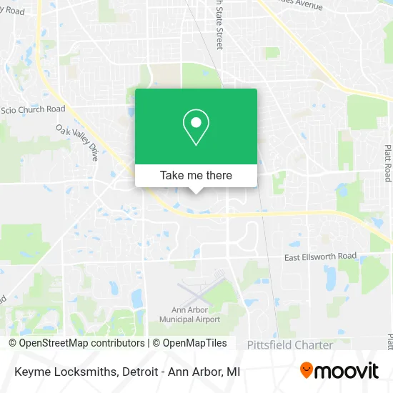 Keyme Locksmiths map