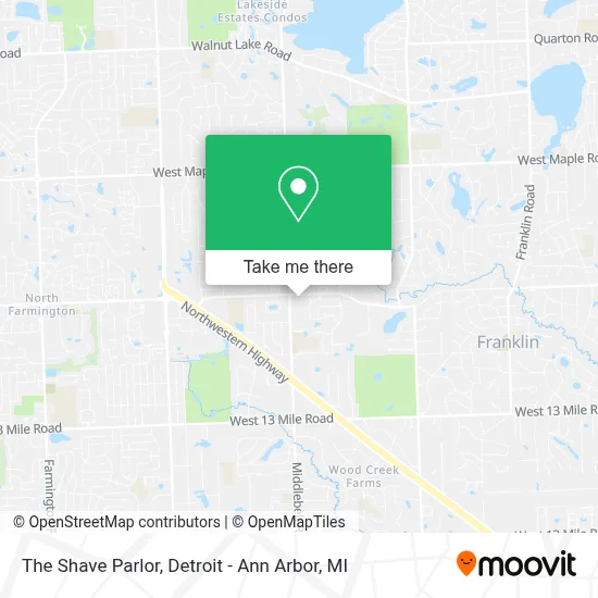 The Shave Parlor map