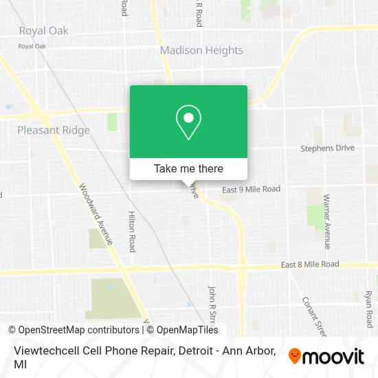 Viewtechcell Cell Phone Repair map