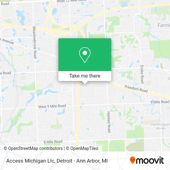 Access Michigan Llc map