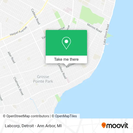 Labcorp map