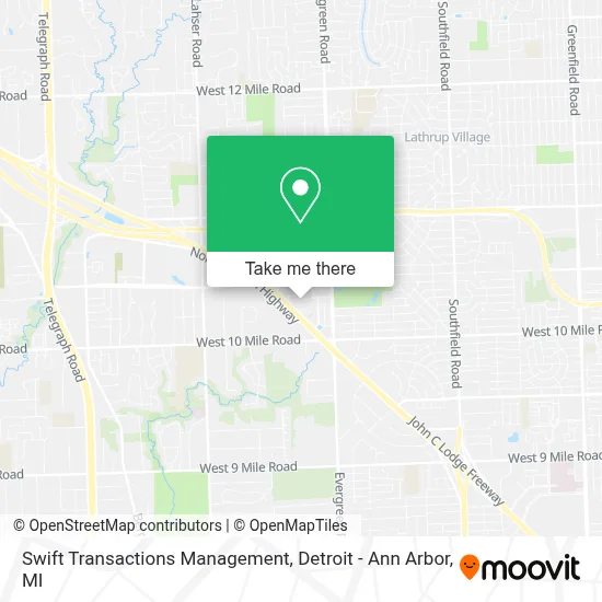 Swift Transactions Management map