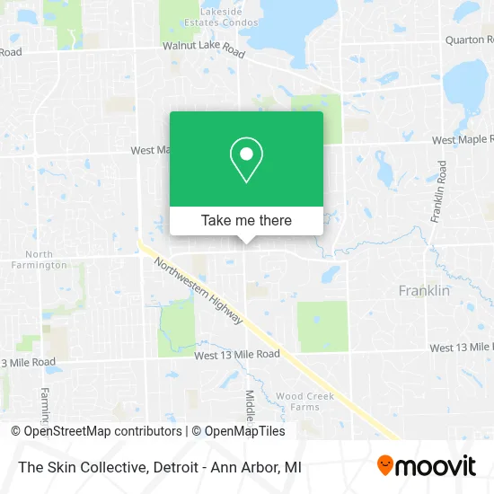The Skin Collective map