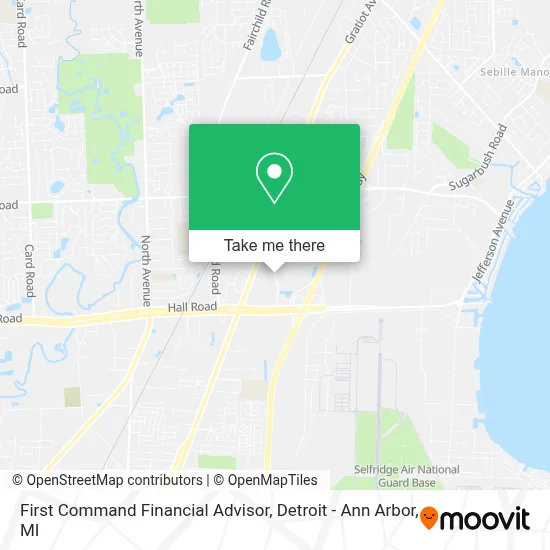 First Command Financial Advisor map