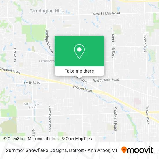 Summer Snowflake Designs map