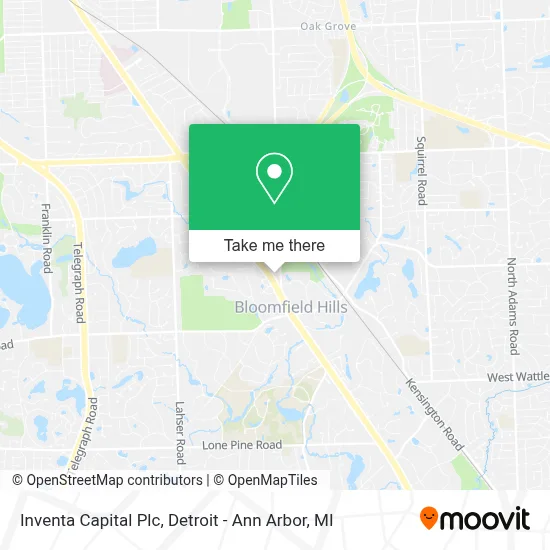 Inventa Capital Plc map