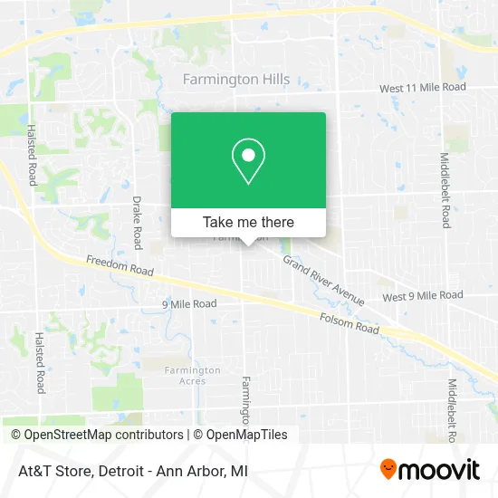 At&T Store map