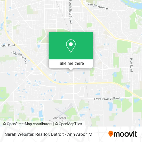 Sarah Webster, Realtor map
