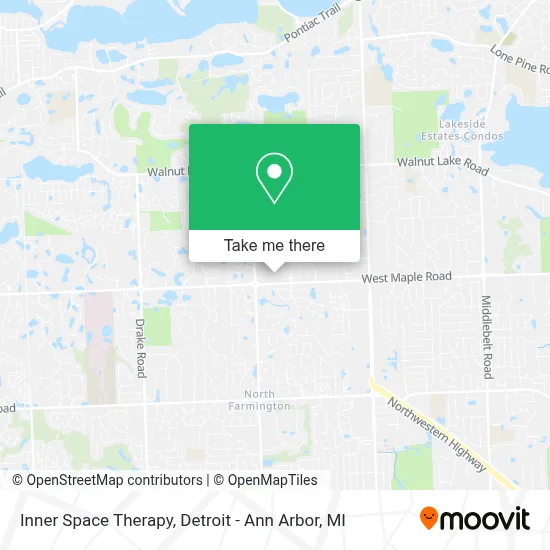 Inner Space Therapy map