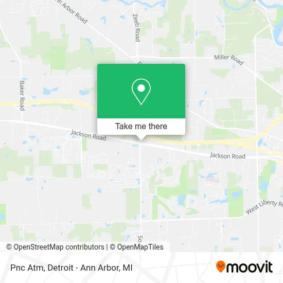 Pnc Atm map