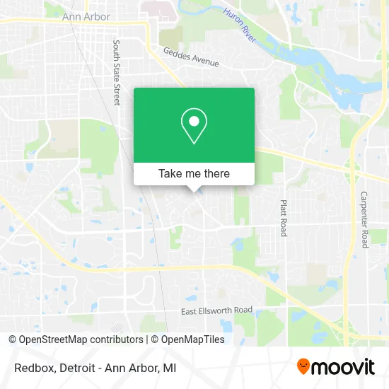 Redbox map