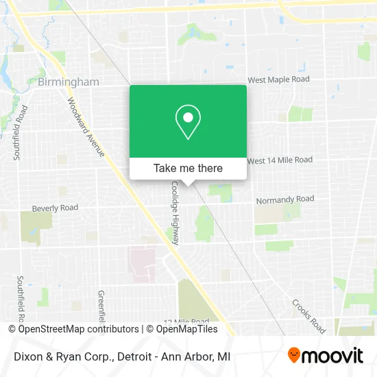 Dixon & Ryan Corp. map