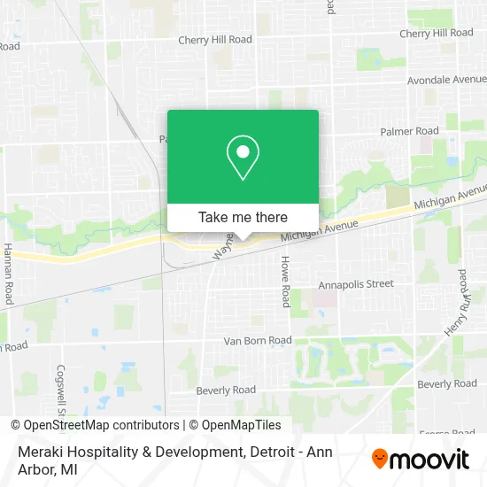 Meraki Hospitality & Development map