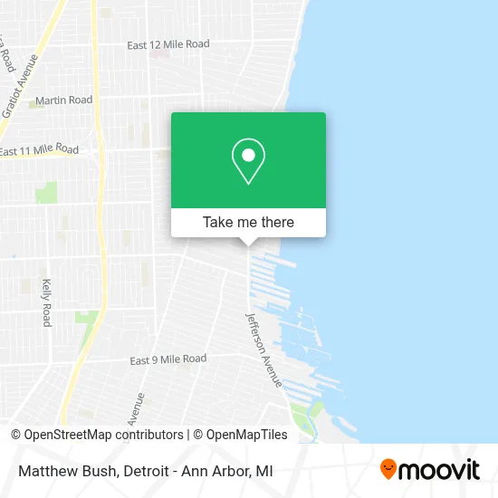 Matthew Bush map
