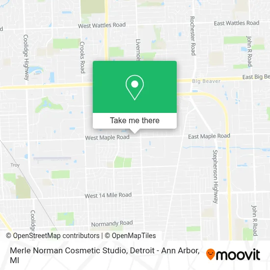 Merle Norman Cosmetic Studio map