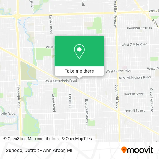 Sunoco map