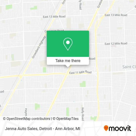 Jenna Auto Sales map