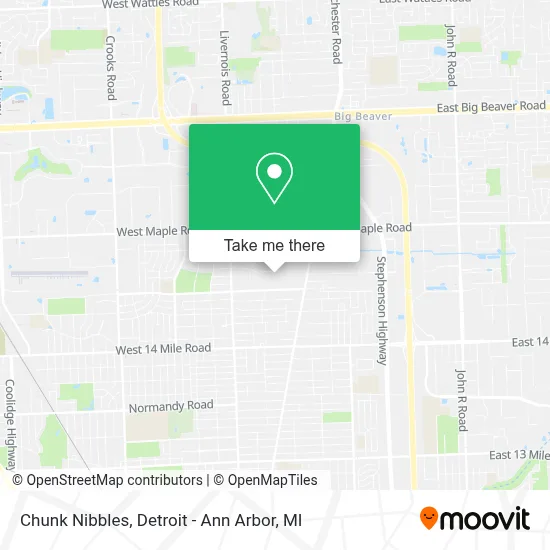 Chunk Nibbles map