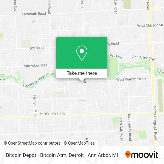 Bitcoin Depot - Bitcoin Atm map