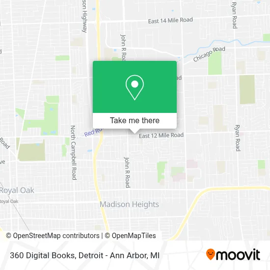 360 Digital Books map
