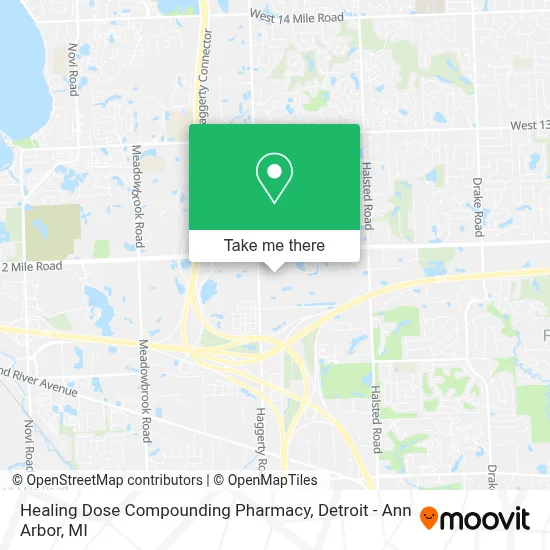 Healing Dose Compounding Pharmacy map