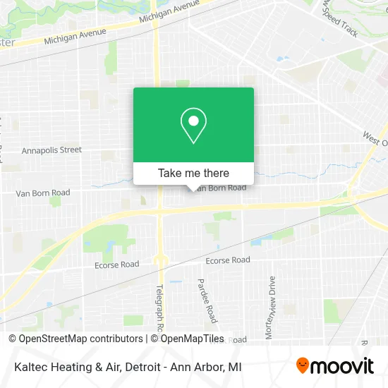 Kaltec Heating & Air map