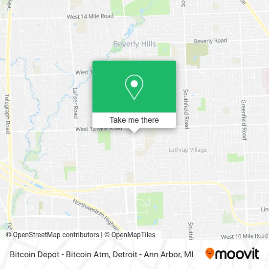 Bitcoin Depot - Bitcoin Atm map