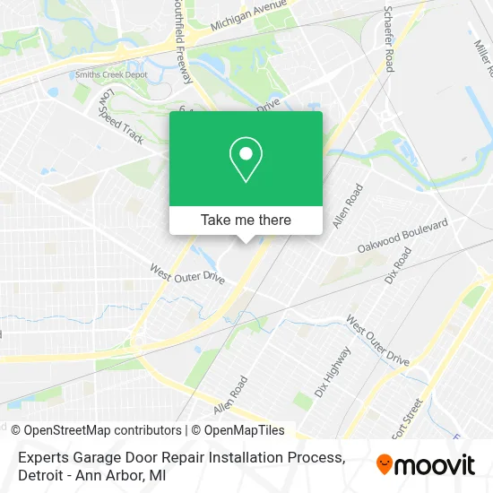 Experts Garage Door Repair Installation Process map