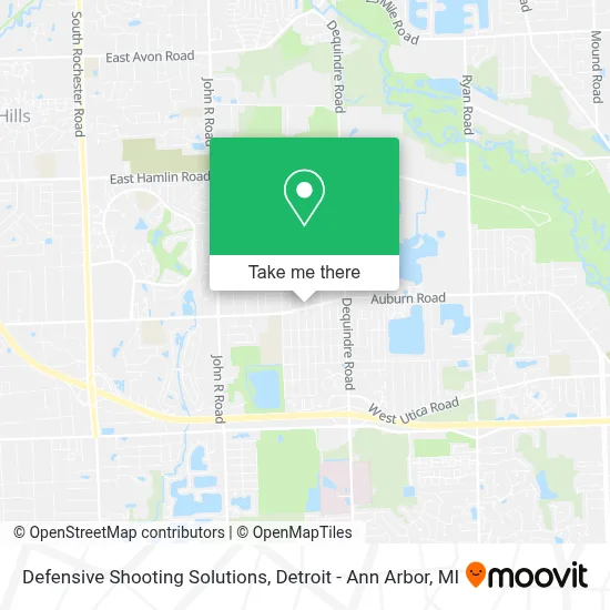 Defensive Shooting Solutions map