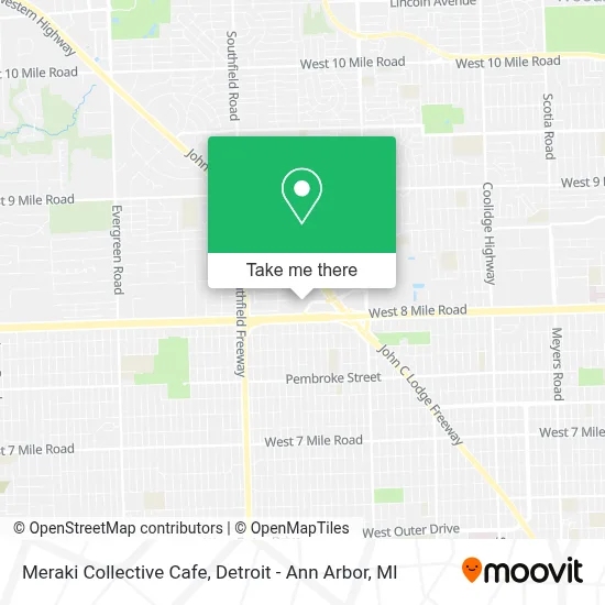 Meraki Collective Cafe map