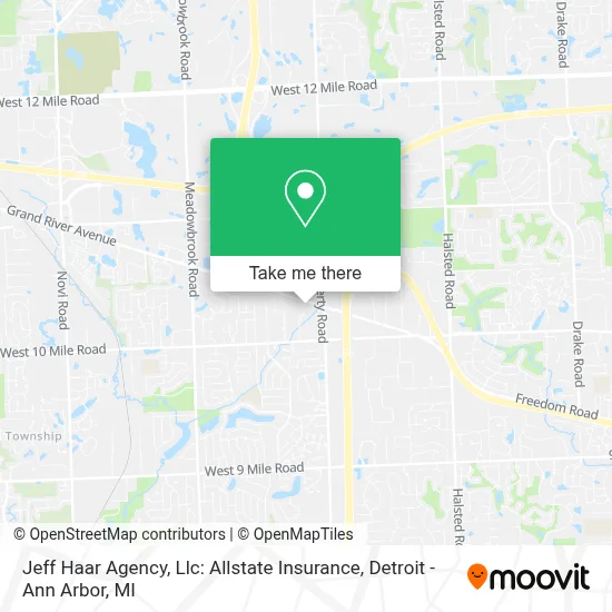 Jeff Haar Agency, Llc: Allstate Insurance map