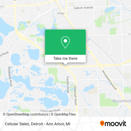 Cellular Sales map