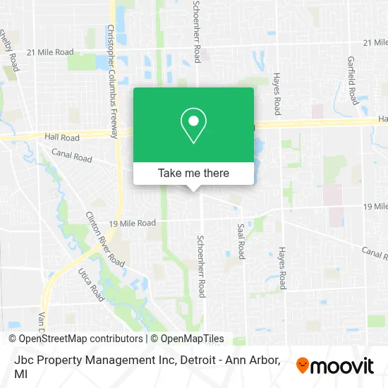Jbc Property Management Inc map
