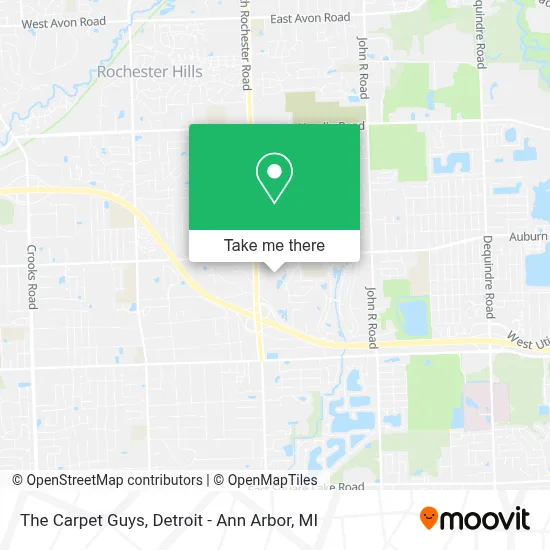 The Carpet Guys map