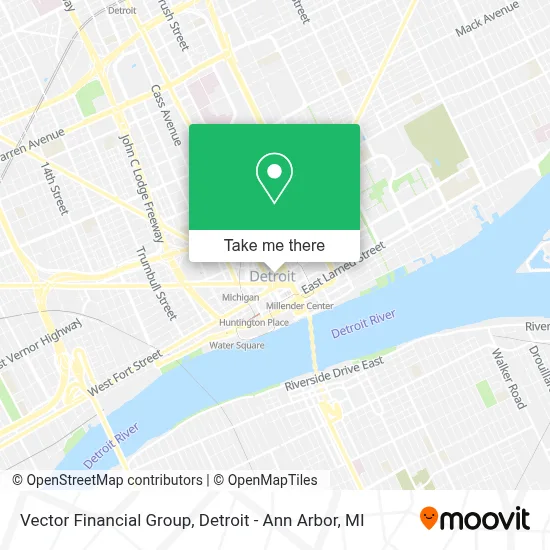 Vector Financial Group map