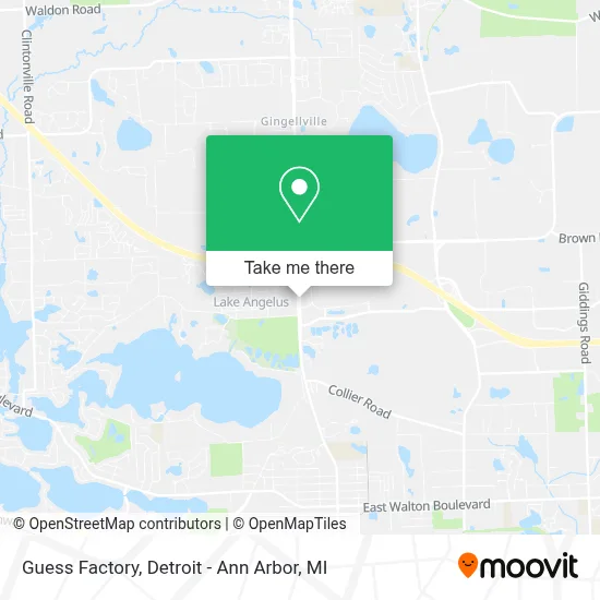 Guess Factory map