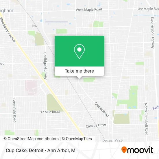Cup.Cake map