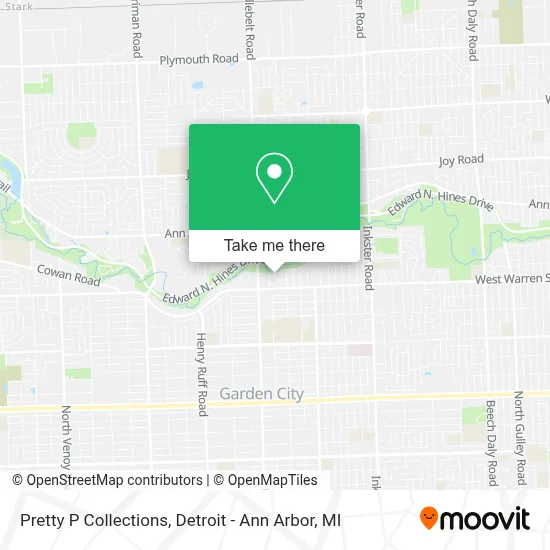 Pretty P Collections map