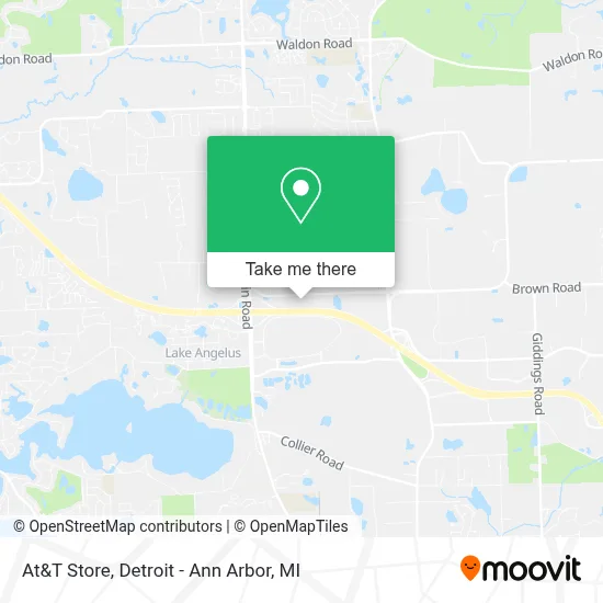 At&T Store map